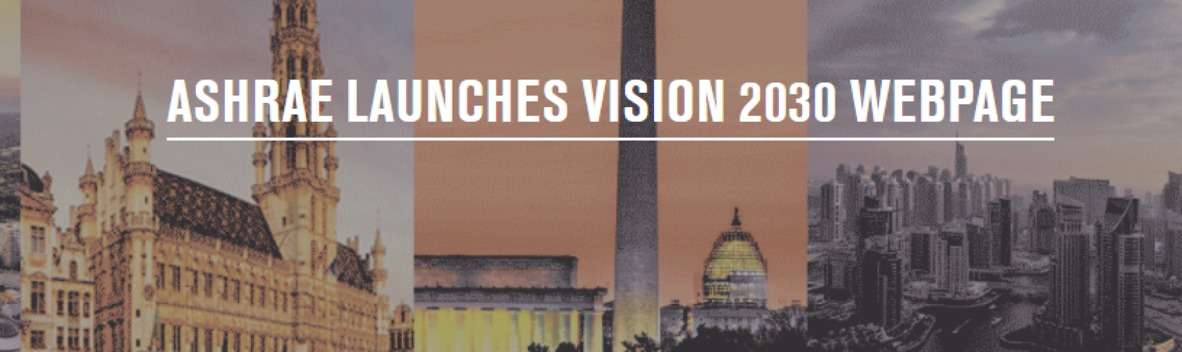 ASHRAE Lanza la Página Web Visión 2030